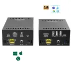 KVM prailgintuvas siųstuvas ir imtuvas Vivolink VLUSBCEXT151 HDMI USB laidinis 70m