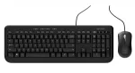 Microsoft Wired Desktop 600 &ndash; belaidis klaviatūros ir pelės rinkinys, USB, QWERTY JK anglų, juoda