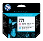 HP 771 &scaron;viesiai purpurinis / &scaron;viesiai žydras DesignJet spausdinimo galvutė
