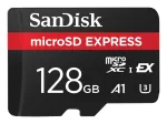 MicroSD kortelė SanDisk 128GB UHS-I Express SDSQXFN-128G-GN4NN
