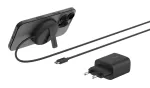 Sulankstomas magnetinis Qi2 belaidis įkroviklis Belkin WIA011KQBK 15W (20W PSU), juodas