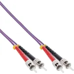 InLine Fiber Optinis Dupleksinis Laidas ST/ST 50/125&micro;m OM4 7,5m