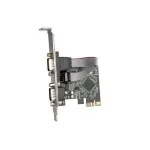 PCI-Express adapteris VALUE 15.99.2118 2x RS232 D-Sub 9 prievadai