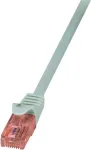 LogiLink PrimeLine Patch kabelis RJ-45 (M) &ndash; RJ-45 (M) 10 m UTP CAT 6 halogeno neturintis pilkas