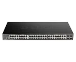 D-Link 48 prievadų Gigabit valdomas jungiklis su 4 x 10G SFP+