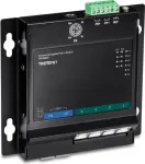 TRENDnet TI-PG62F &ndash; nevaldomas jungiklis &ndash; 4 x 10/100/1000 (PoE+) + 2 x Gigabit SFP &ndash; montuojamas ant DIN bėgio arba sienos &ndash; PoE+ (120 W)