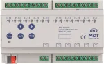 MDT AKU-1616.03 universalus vykdymo įtaisas, 16 kanalų, 8TE REG, 16 A, 230 VAC, 100 &micro;F, 15 EVG