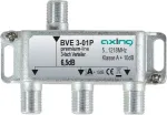 Axing BVE 3-01P. Produktfarbe: Edelstahl. Stecker: F. Breite: 89 mm, Tiefe: 30 mm, H&ouml;he: 55 mm (BVE00301P)