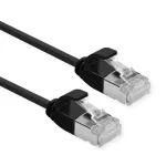 ROLINE U/FTP DataCenter Patch Laidas Cat.6A (Class EA), LSOH, plonas, juodas, 3 m (21.15.3356)