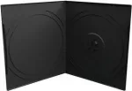 MEDIARANGE BOX10 DVD dėklas &ndash; 1 diskui &ndash; juodas &ndash; plastikinis &ndash; 120 mm x 125 mm