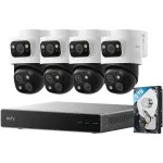 Eufy NVR vaizdo stebėjimo sistema S4 Max, 8 kanalų, 1x 2 TB