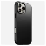 Korpusas telefonui Nomad NM01693185, skirtas Apple iPhone 16 Pro Max, oda/TPU/PC, juodas, tinka 17,5 cm (6,9 colio) ekranui