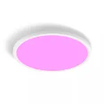 Philips Hue Devote plafoninis &scaron;viestuvas M, apvalus LED 23W, baltas, &Oslash;42,1 cm, universalus montavimas