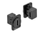 Delock 86786 D tipo modulis HDMI-A 90 laipsnių kampu, lizdas&ndash;lizdas, juodas