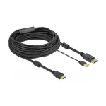 Vaizdo kabelio adapteris DeLOCK 85968 10 m HDMI Type A DisplayPort USB Type-A juodas
