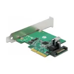 DeLOCK PCI Express x4 kortelė su 1 vidiniu USB 3.2 Gen 2 key B 20 kontaktų lizdu