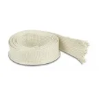 DeLOCK 20895 pintas kabelių vamzdelis i&scaron; Nomex pluo&scaron;to, 2 m x 25 mm, baltas