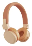 Belaidės ausinės Hama Freedom Lit III lankeliu, skambučiams/muzikai, USB Type-C, Bluetooth, oranžinė