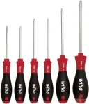 Wiha 24506 atsuktuvų rinkinys dirbtuvėms, 6 vnt., TORX BO