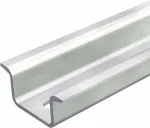 DIN bėgelis 2069/15 1.5 GTPL 2000x35x15 perforuotas (1115456)