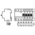ABB trifazė &scaron;yna PS3/60 pro M compact 60 modulių, skirta kirpti pagal ilgį PS3/60 (2CDL230001R1060)