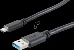 USB laidas ShiverPeaks BS13-31045 USB 3.2 Gen 1 3m USB A USB C juodas