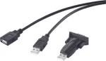 Renkforce USB 2.0 Serial Adapter [1x - 1x RS232 Ki&scaron;tukas] (RF-6801264)