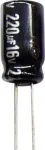 PANASONIC NHG-A 2,2 mF 63 V - Radialinis elektrolitinis kondensatorius, 2,2 mF, 63 V, RM 7,5 mm, 1000 h, 105 &deg;C, &plusmn;20 % (ECA1JHG222)
