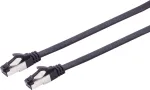 Tinklo kabelis ShiverPeaks S/CONN 08-43015 0.5m Cat8.1 U/FTP Juodas