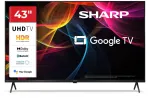 Sharp 43HL4265E televizorius 109,2 cm (43 col.) 4K Ultra HD Smart TV Wi-Fi Juodas