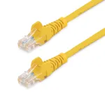 StarTech.com Cat5e Ethernet Patch Laidas su Snagless RJ45 Jungtimis &ndash; 5 m, Geltona