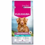 Sausas &scaron;unų ėdalas EUKANUBA Special Care Mono-Protein Adult Duck &ndash; vieno gyvūninio baltymo formulė su antiena, 12 kg
