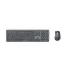 Hama WKM-550 belaidis klaviatūros ir pelės rinkinys RF Wireless + Bluetooth QWERTZ voki&scaron;kas juodas