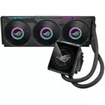 ASUS ROG Strix LC IV 360 ARGB LCD vandens au&scaron;intuvas, 360 mm, juodas