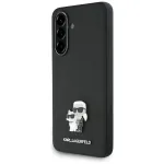 Karl Lagerfeld Saffiano K&C Metal Logo Dėklas, Samsung Galaxy A56 5G, Juodas
