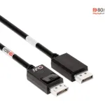 Club 3D CAC-1091 DisplayPort 2.1 kabelis, VESA DP80 sertifikuotas, dvikryptis, 4K120Hz / 8K60Hz / 10K30Hz, ki&scaron;tukas&ndash;ki&scaron;tukas, 1,2 m