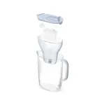 BRITA Style Eco vandens filtravimo ąsotis, Glacier Blue, su 3 MAXTRA PRO All-in-1 filtrais