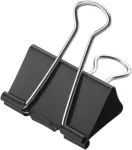 WESTCOTT 12 Foldback Clips Black 19 mm