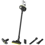 K&auml;rcher VC 4 Cordless myHome Pet 2-in-1 Stick Vacuum, Bagless, Black/White, 0.65 L