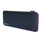 AKASA SOHO RXL RGB pelių kilimėlis &ndash; 78x30 cm &ndash; 4 mm storio &ndash; juodas