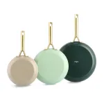 GreenPan Shades Keptuvių rinkinys 3 vnt., 20+24+28 cm Natural