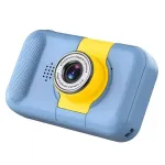 CP FL1 Kids HD 1080p Flip Lens Photo & Video Camera su MicroSD kortelės lizdu ir 2 colių spalvotu LCD ekranu