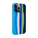 Evelatus Apple iPhone 14 Pro Silicone Case Multi-Colored Blue