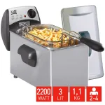 Fritel Starter 3 l 2,2 kW nerūdijančio plieno gruzdintuvė