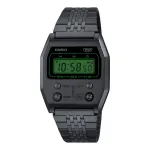 CASIO Women's A1100B-1EF Digital Stainless Steel Watch 35mm