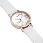 CLUSE Minuit Moteri&scaron;kas Kvarco Laikrodis 33 mm Rožinio Aukso Spalvos Nerūdijančio Plieno Tinklelis