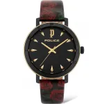 POLICE Women's Watch PL16033MSBG02 35mm Stainless Steel Gunmetal Quartz Analog