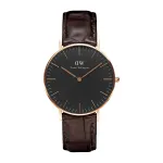 DANIEL WELLINGTON Classic Petite Women's Watch 36mm Rose Gold Stainless Steel Mesh DW00100140