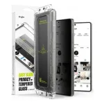 Ringke Galaxy S25 Ultra Ekrano apsauga Premium Easy Slide Privacy Grūdintas stiklas 9H su montavimo rėmeliu (2 vnt.) Skaidri