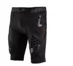 Apsauginiai &scaron;ortai LEATT Impact Shorts 3DF 3.0 su pagalvėlėmis, dydis L, juoda